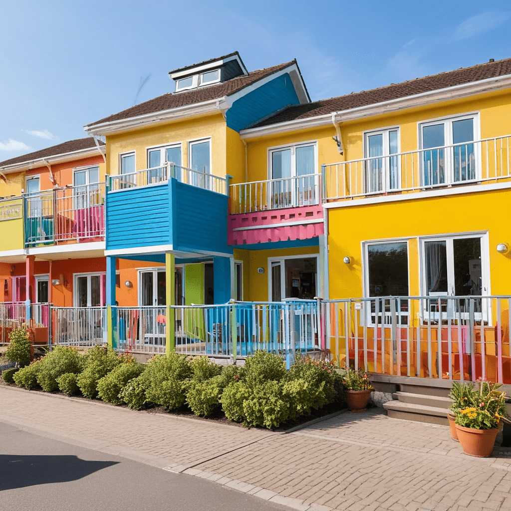 Подходит ли оформление для жителей с деменцией? Важна однотонность и контрастность.