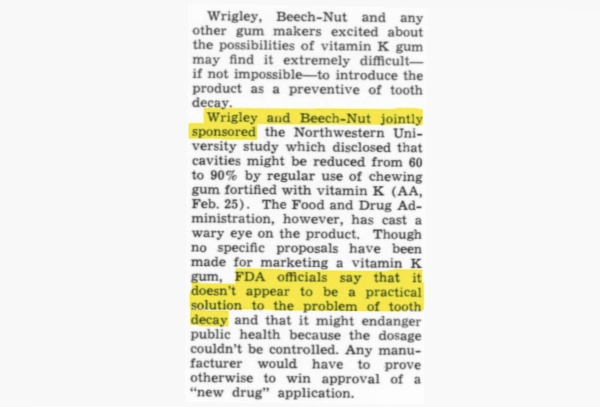 Вырезка из газеты The New York Times от 24 февраля 1946 года 