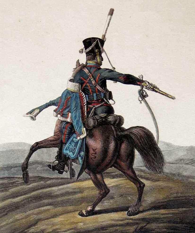 Унтер-офицер Павлоградского гусарского полка, 1816
