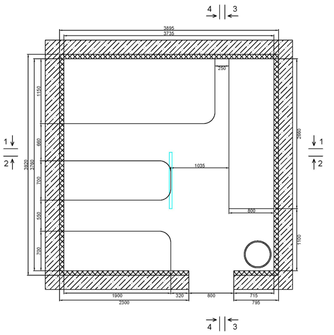 Схема помещения