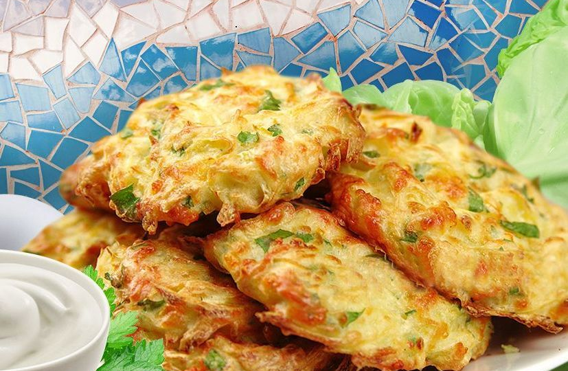 Оладьи из капусты