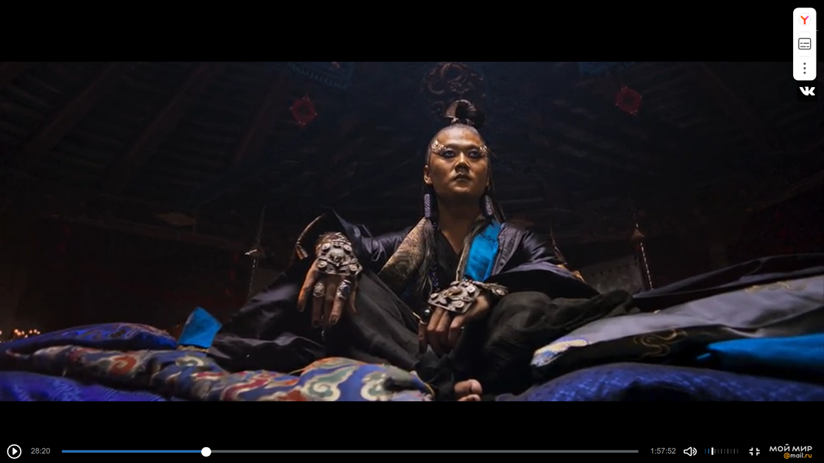 Кадр из фильма "Легенда о Коловрате".