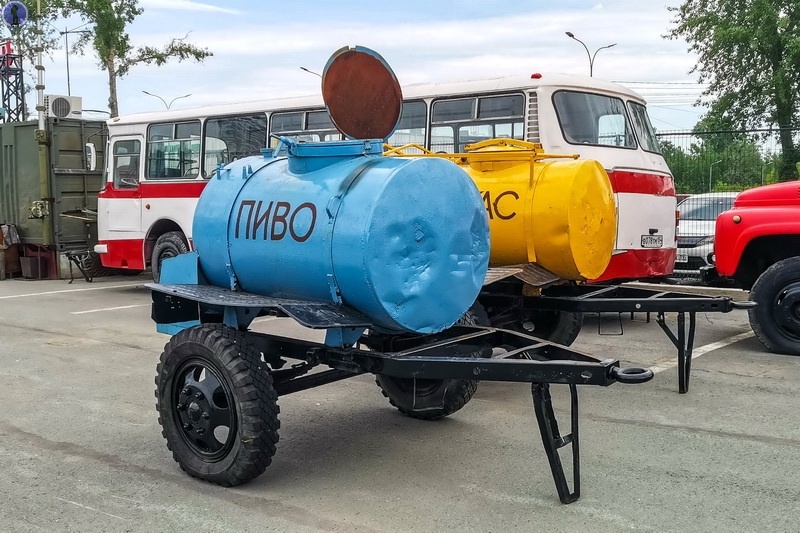 Необычный парк музеев "Галерея времени" в Новосибирске