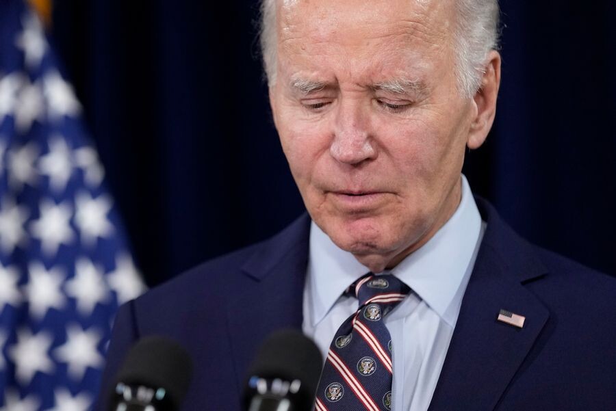    Экс-президент США Джо Байден / Источник: © Susan Walsh/AP/TASS