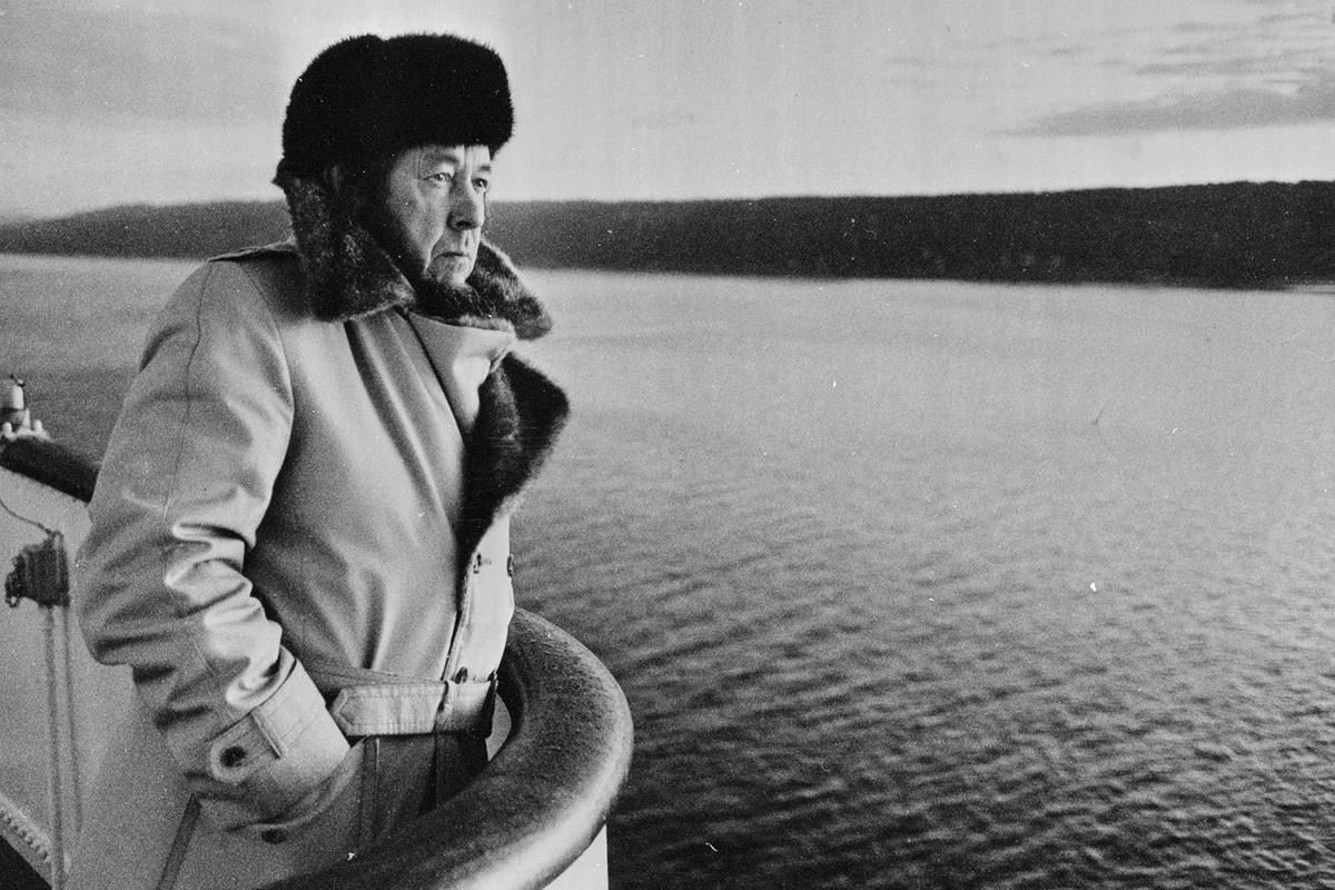 Солженицын в Дании