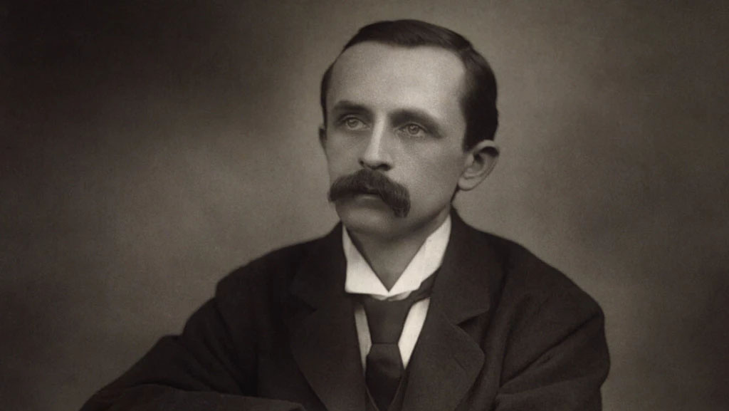 Джеймс Мэтью Барри. Фото с сайта (https://tube.arhlib.ru/zhizn-i-tvorchestvo-dzhejmsa-metyu-barri/)