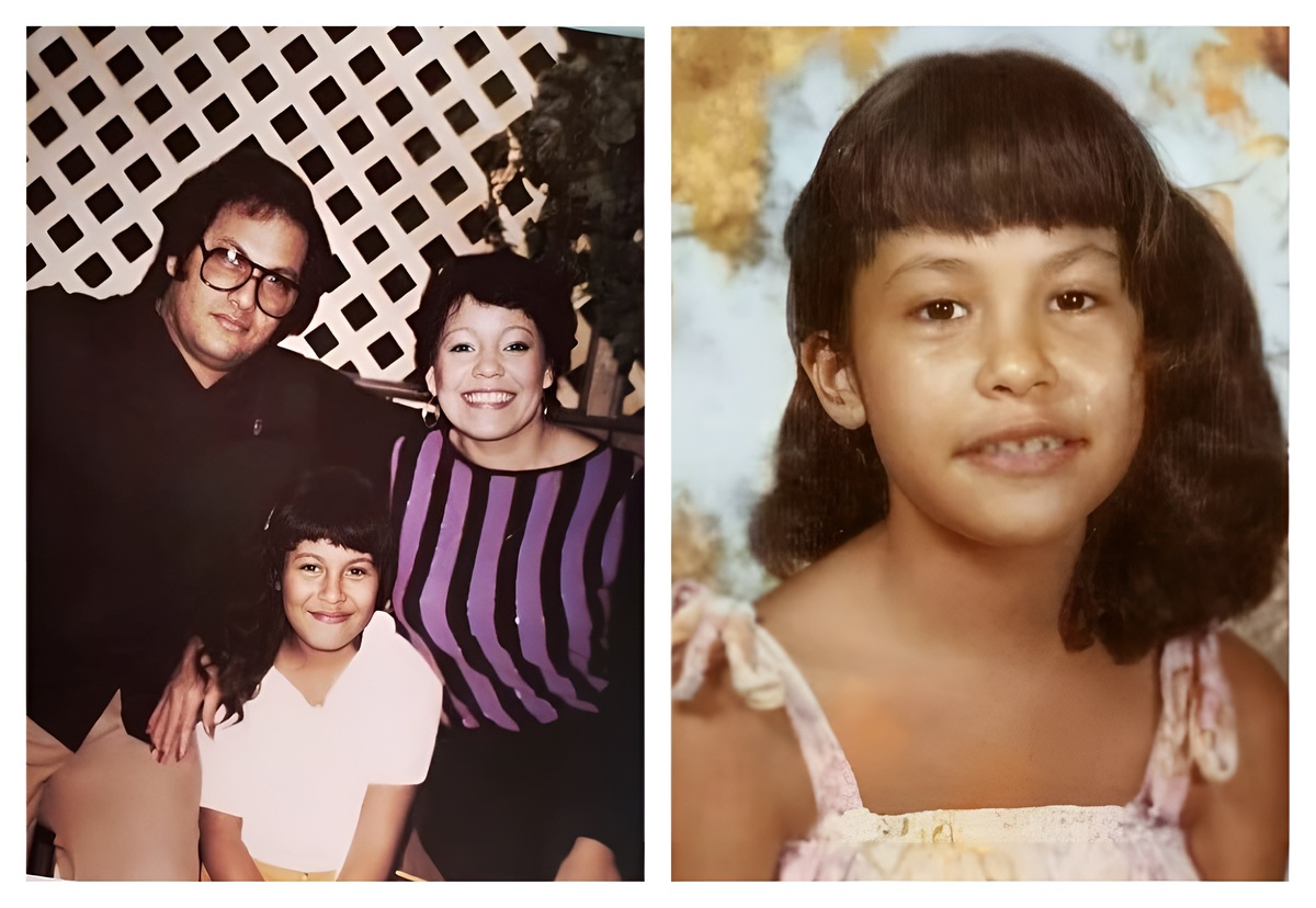 Селена Кинтанилья-Перес в детстве