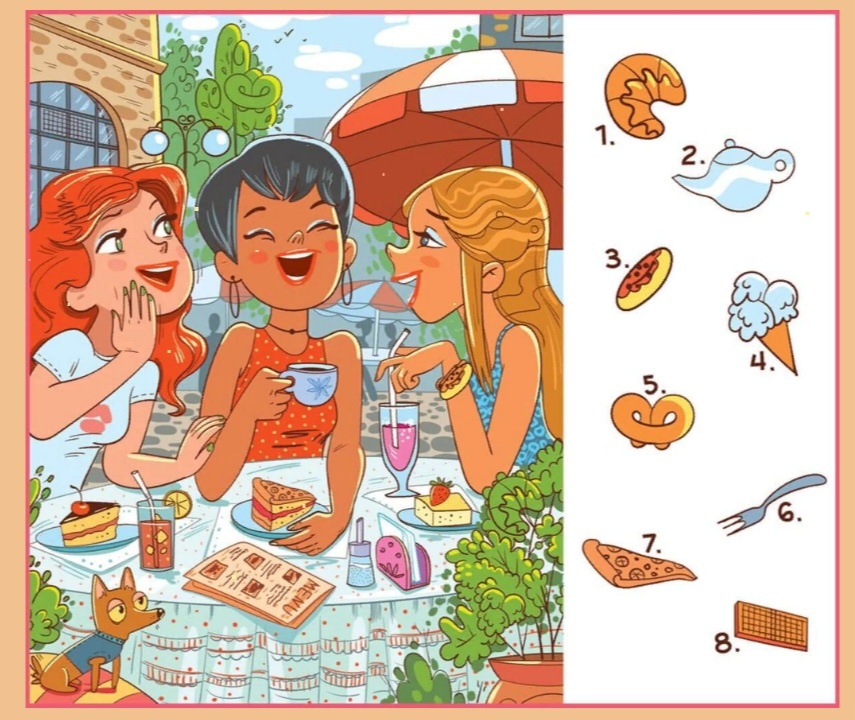 Найди предметы на картинке