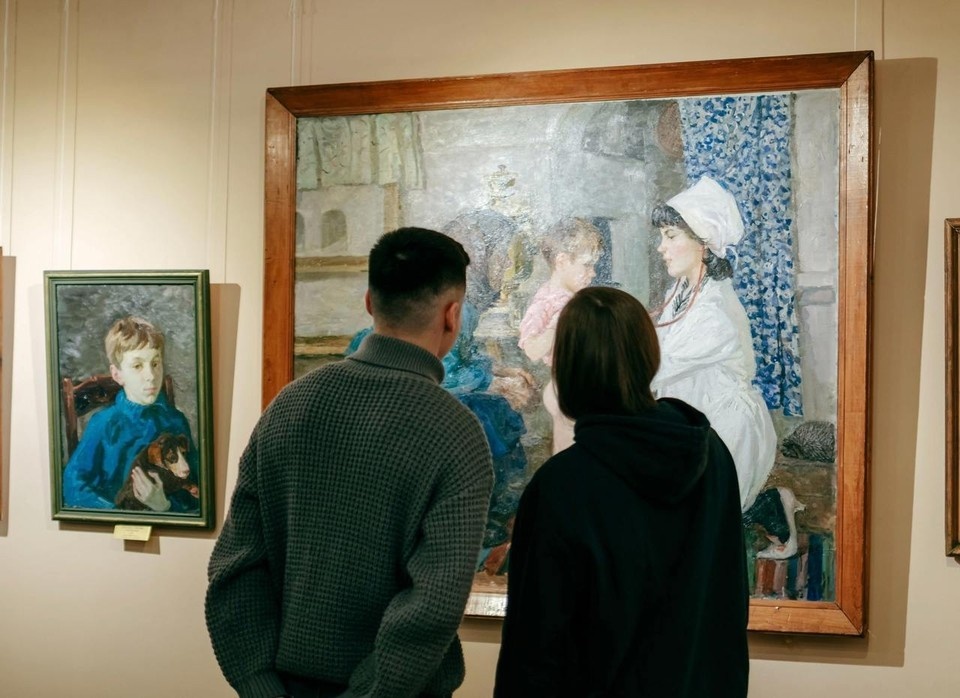    В ульяновском Музее Пластова открылась выставка к юбилею сына художника. ФОТО: Музей Пластова (Ульяновск)