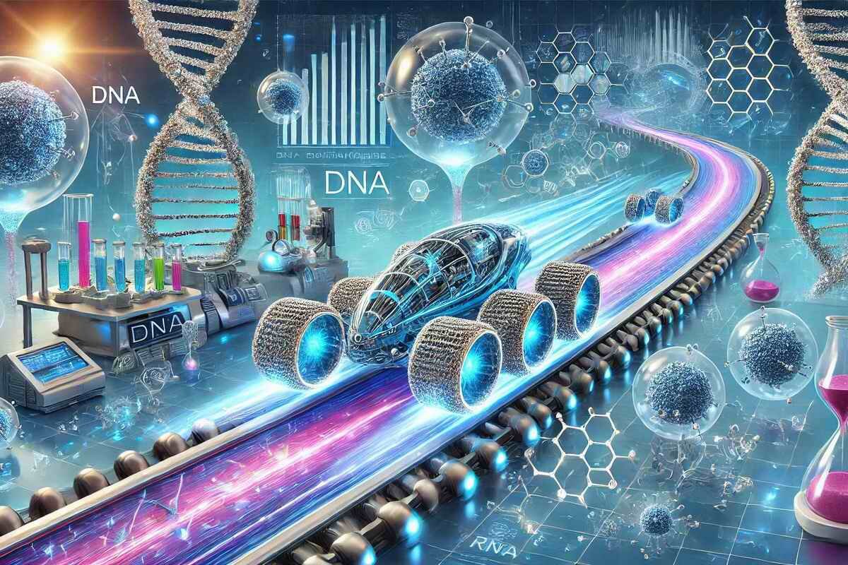 ДНК-двигатели быстрее белков | Прорыв в нанотехнологиях