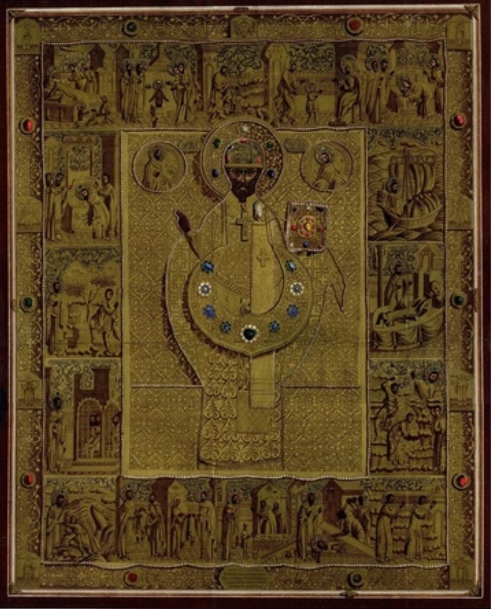 Икона Святителя Николая «Мирликийского архиепископа и всемирного чудотворца» (Николы Корсунского)