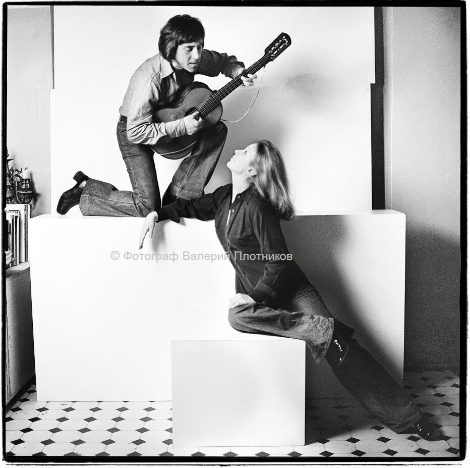 Владимир Высоцкий и Марина Влади. Фото Валерия Плотникова