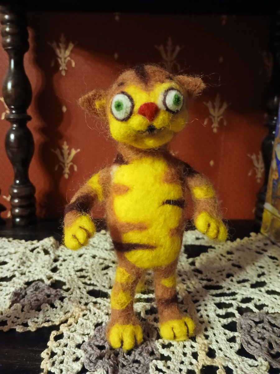 Вот такой персонаж получился.