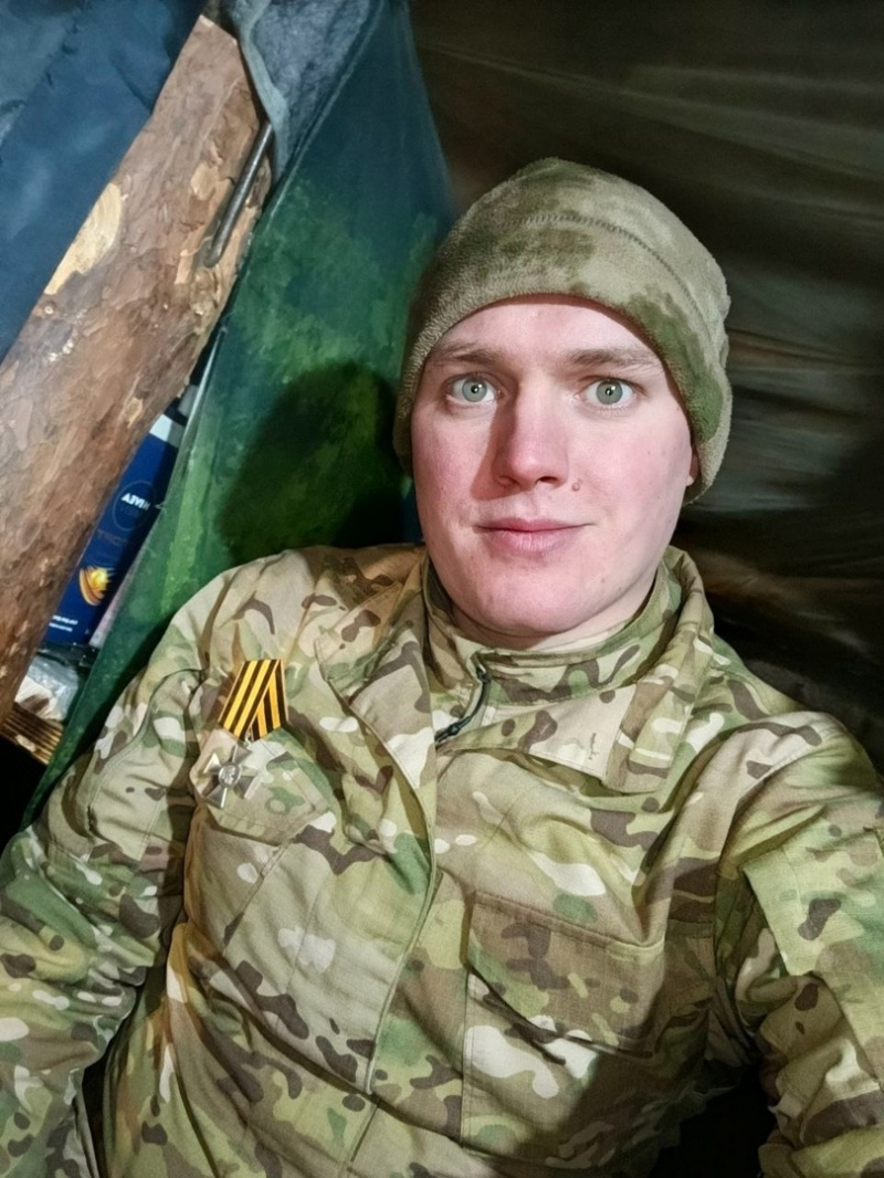    Бойца СВО из Карелии наградили Георгиевским крестомсоцсеть Сергея Новгородова
