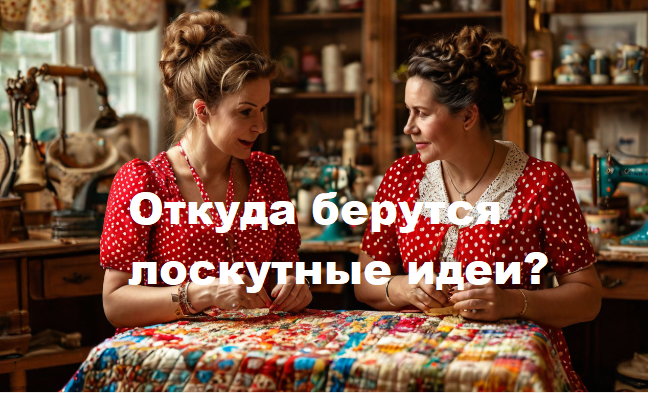 Откуда берутся лоскутные идеи? Мой личный опыт