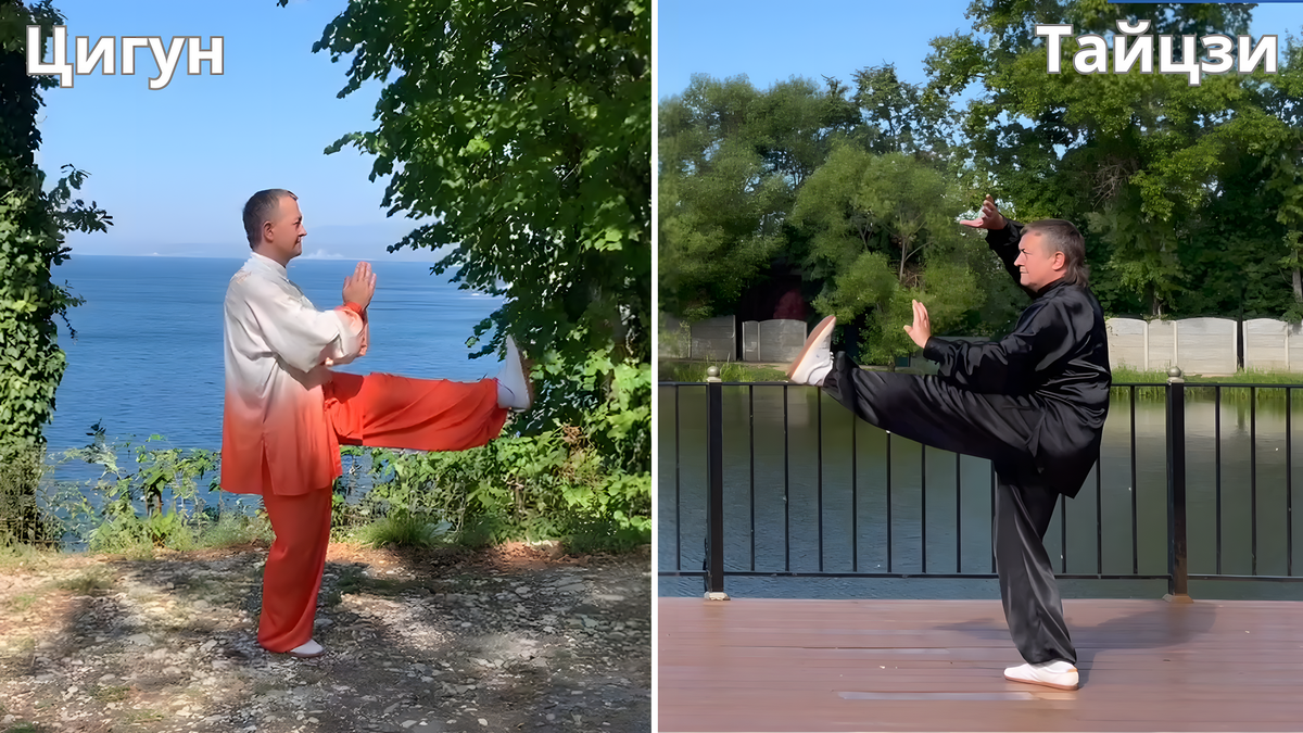 Чем отличается Цигун от Тайцзицюань