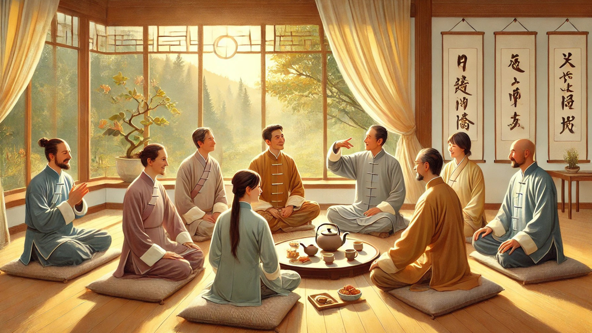 Такие беседы всегда получаются особенно душевными 