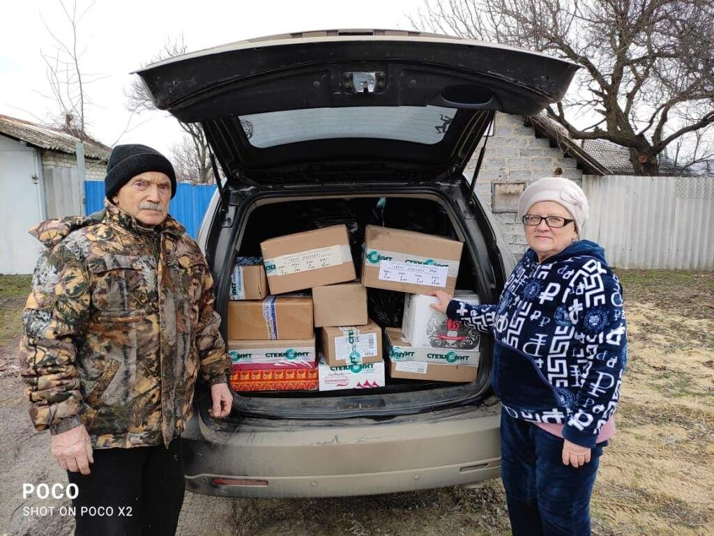 Гуманитарная помощь от жителей хутора Вишневецкого.
Фото предоставлено группой #Za SVOих#.