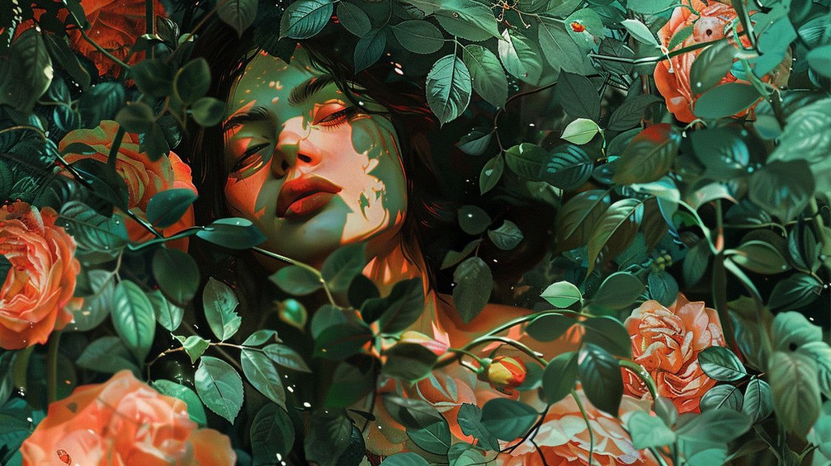 Сгенерированная через искусственный интеллект картинка