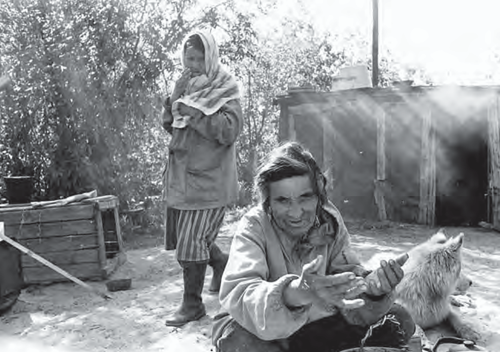 Шаман Григорий Мандаков. Фото: Александр Щемляев, июль 1993 года/народный журнал «Северяне», №1/2014 г./АНО «Ямал-Медиа»