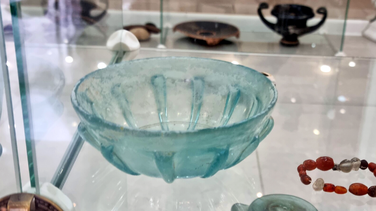 Экспонаты Анапского археологического музея «Горгиппия»