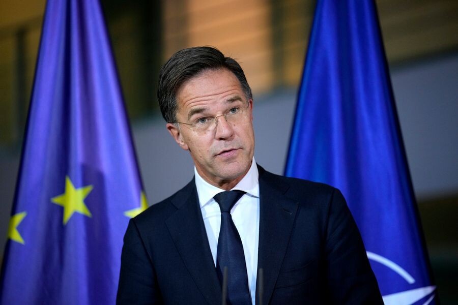    Генеральный секретарь НАТО Марк Рютте / Источник: © Ebrahim Noroozi/AP/TASS