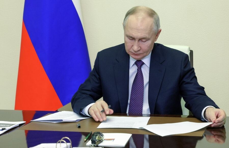    Владимир Путин на заседании наблюдательного совета Агентства стратегических инициатив / Источник: © Гавриил Григоров/POOL/РИА Новости