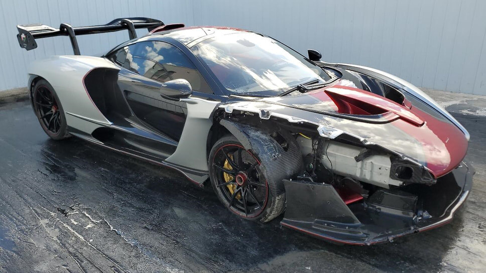 McLaren Senna.📷Фото: Copart