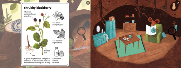 Скриншоты планшетной версии приложения «Мышкина Энциклопедия», Circus Atos.