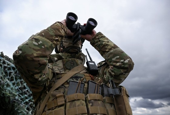    Военнослужащий ВС РФ в зоне СВО