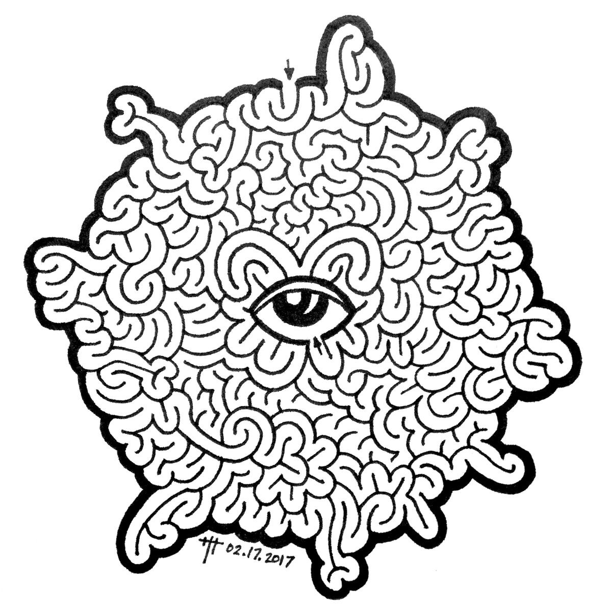 Головоломка-лабиринт ©Heather Hoesl 