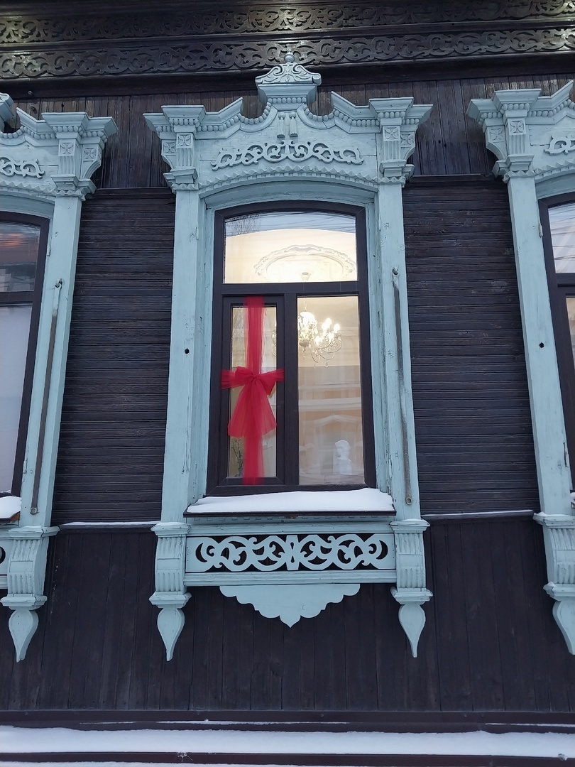 на улице Пушкина в Омске