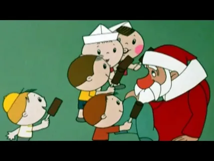 Кадр из мультика "Дед Мороз и лето"