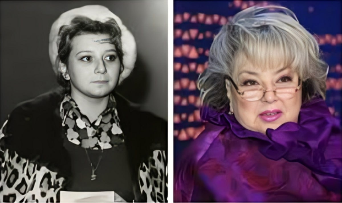 Татьяна Тарасова в разные годы жизни