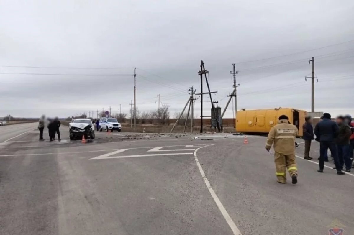    Губернатор рассказал о пострадавших в ДТП под Волгоградом школьниках