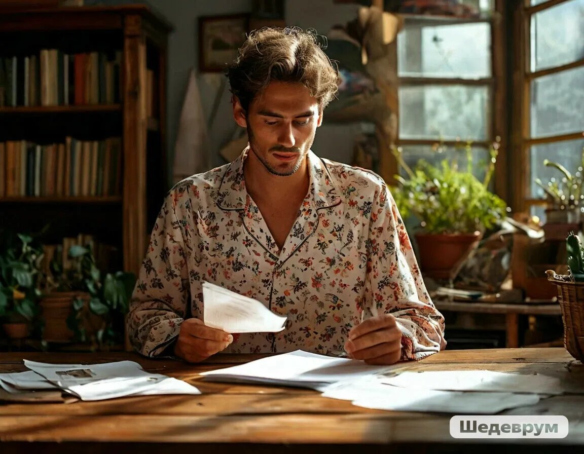 Иллюстрация к подборке "Порошки от Гурама" Творческие муки