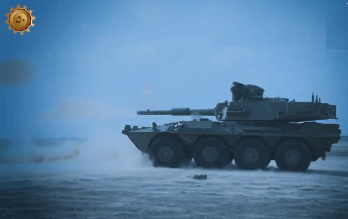 Centauro со 120-мм пушкой ВС Омана