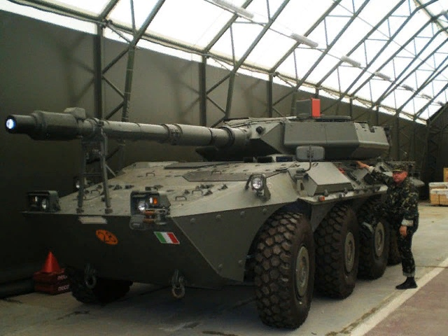 Centauro в уютном ангаре