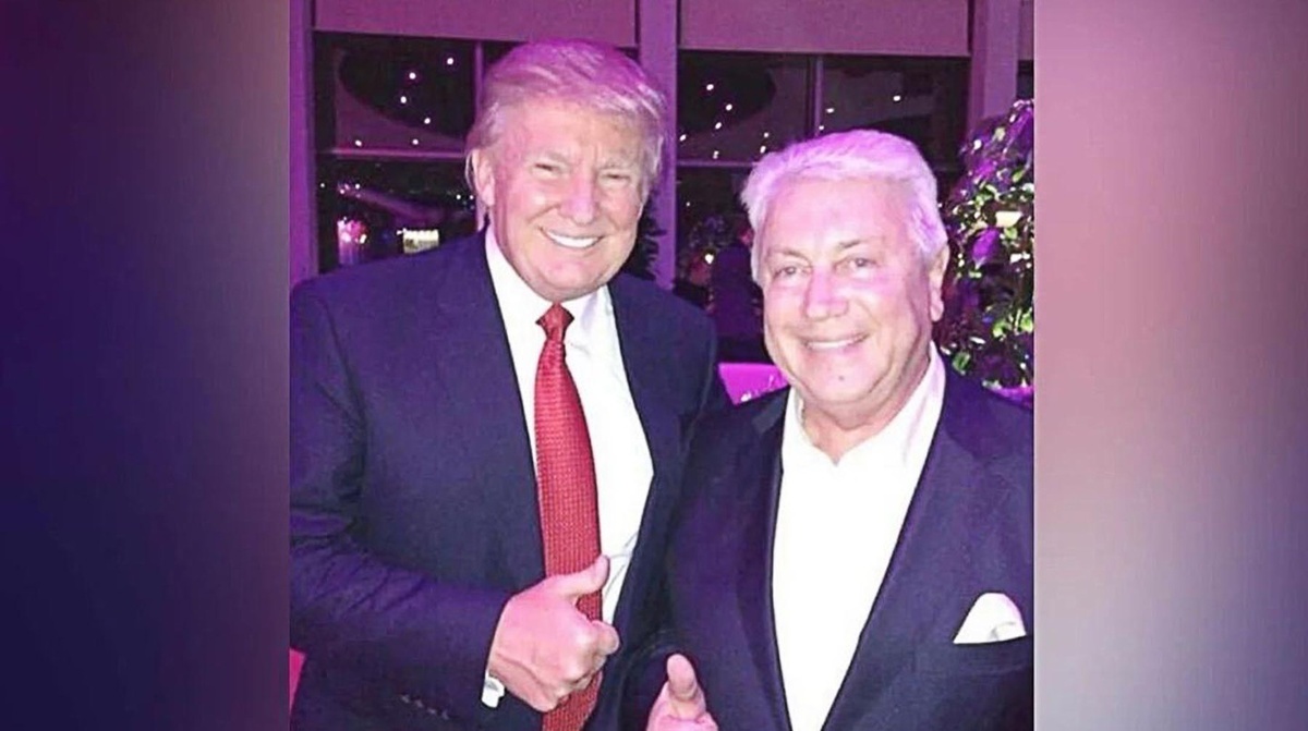    Дональд Трамп и Владимир Винокур / Фото из личного архива героя публикации