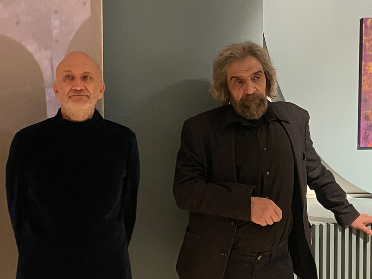     Художники Андреа Пинки и Анатолий Чечик. Фото Марина Чечушкова