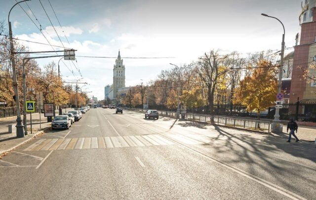     Пешеходный переход, на котором сбили судью