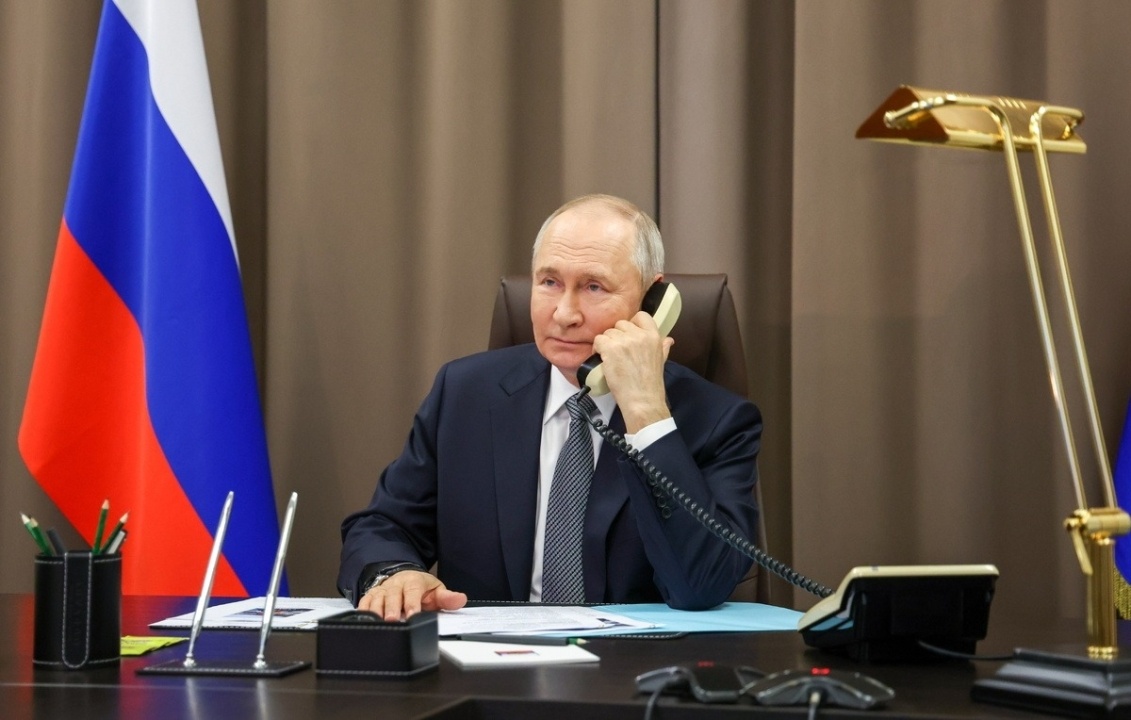    Путин провел телефонный разговор с президентом Гвинеи-Бисау