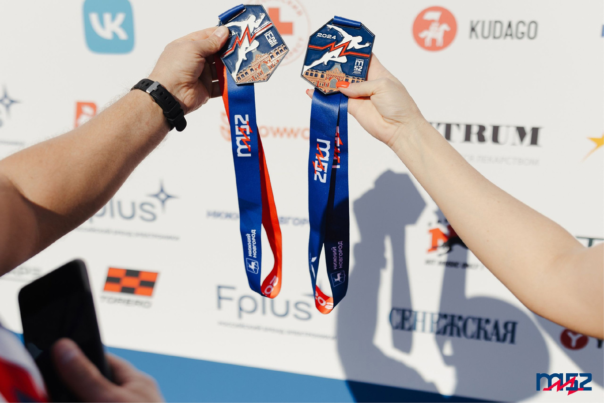 Медали участников МАРАФОНA Нижний Новгород M52