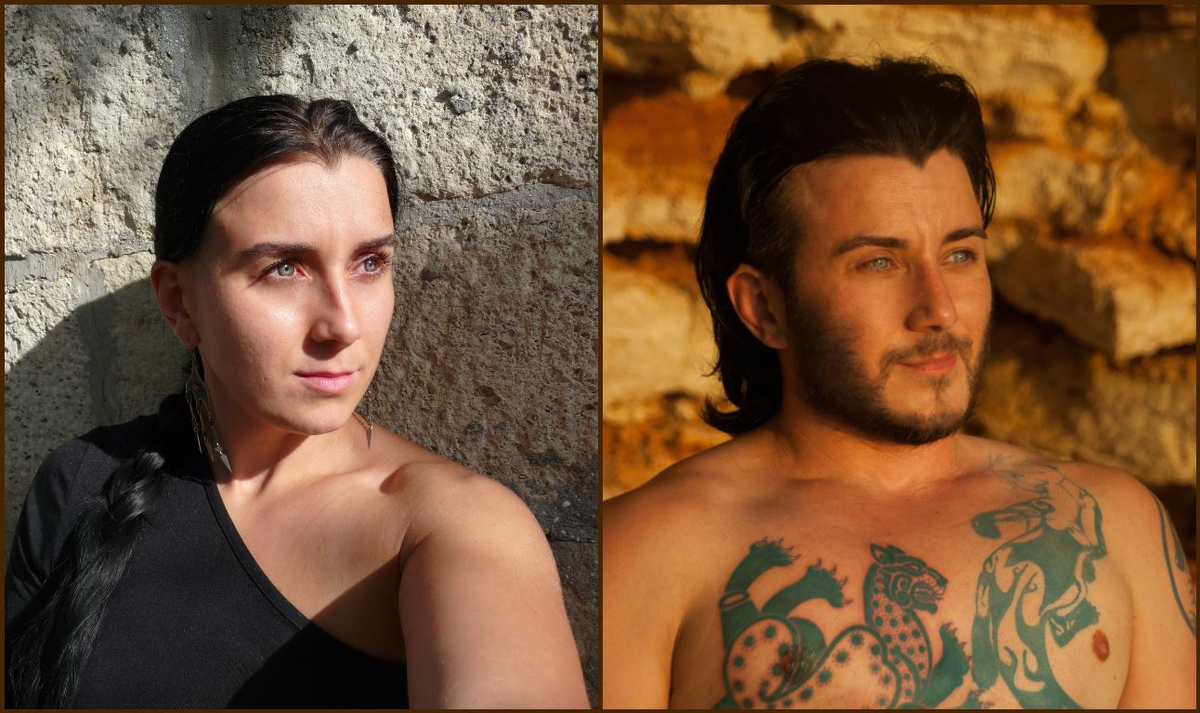 Как прием гормонов изменил внешность женщины-трансгендера.