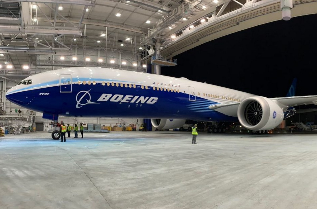 Boeing 777X. Источник фото i.ytimg