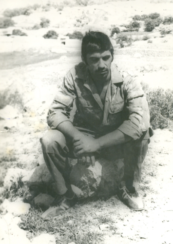 Прапорщик ПВ КГБ СССР С. Арутюнян. ДРА, 1983 год