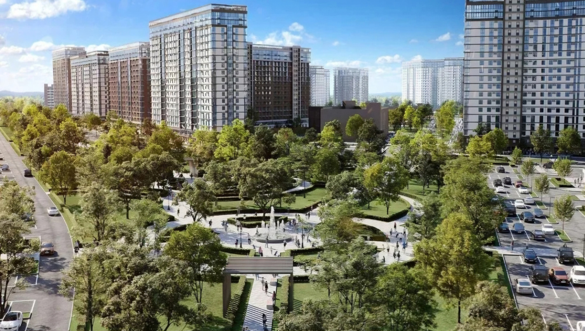 Здесь будет город-сад. Источник: Догма-парк.