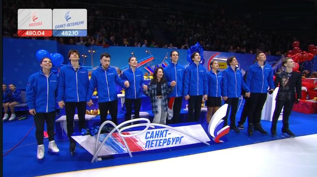 Победа Санкт-Петербурга в командном турнире
