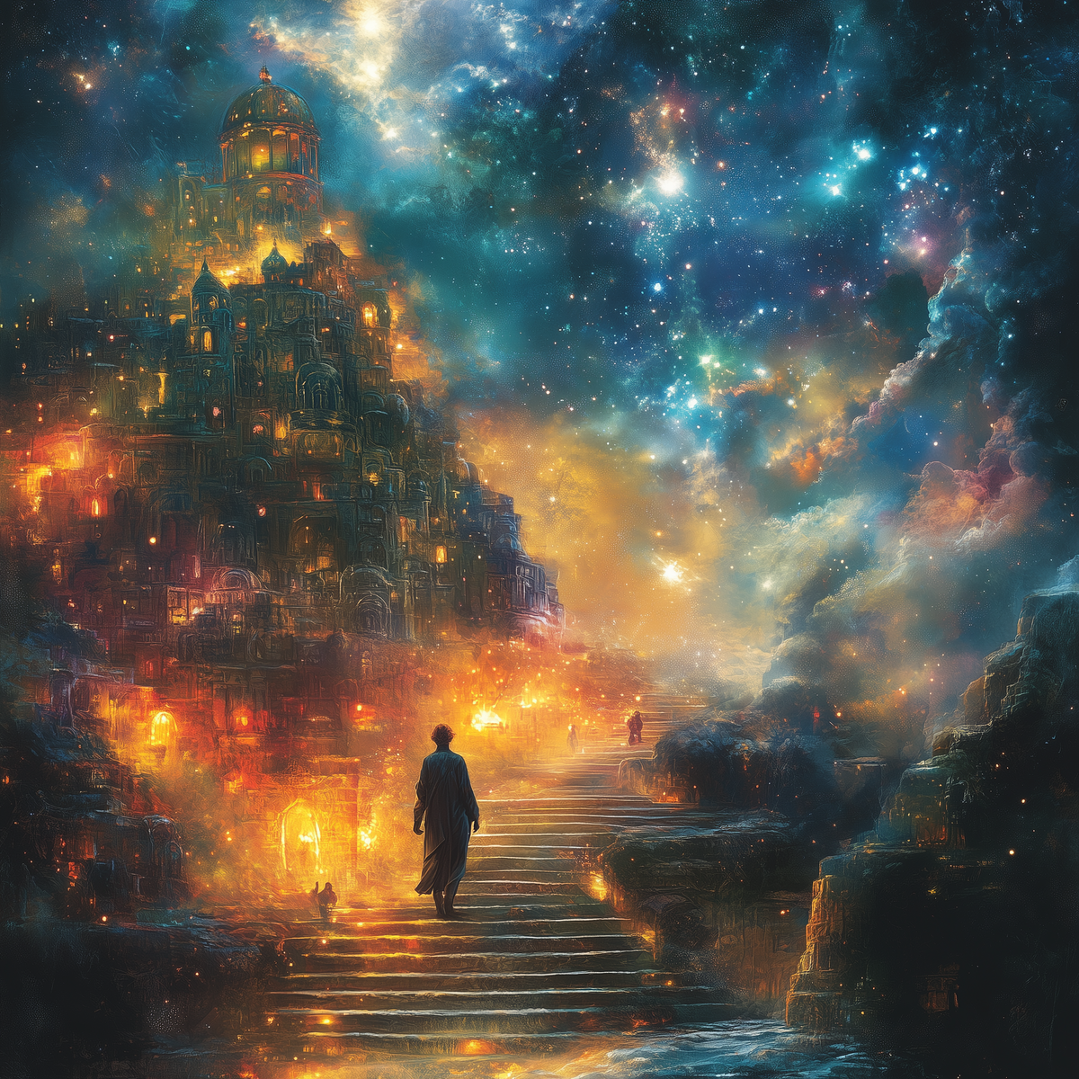 Вселенная Оракула по мнению нейросети