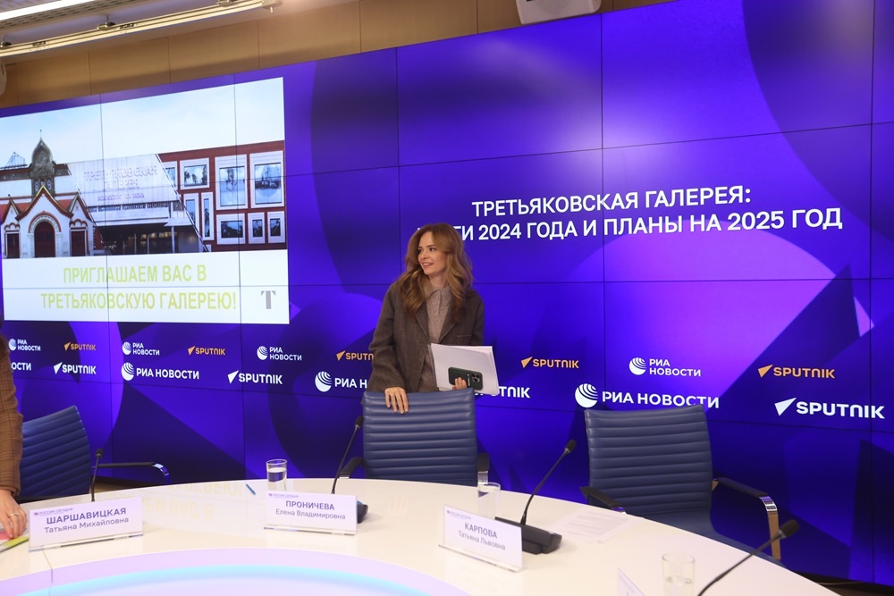    О планах на 2025-й рассказала гендиректор Третьяковки Елена Проничева. И это не только выставки-блокбастеры. / Сергей Куксин